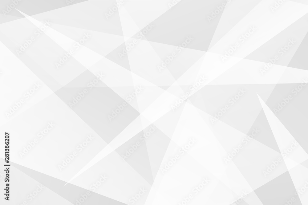Obraz premium Abstract white and grey on light silver background modern design. Vector illustration EPS 10.