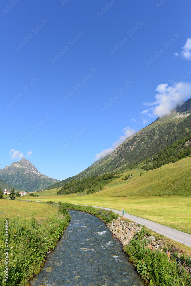 Galtür im Paznaun, Tirol (Österreich)	