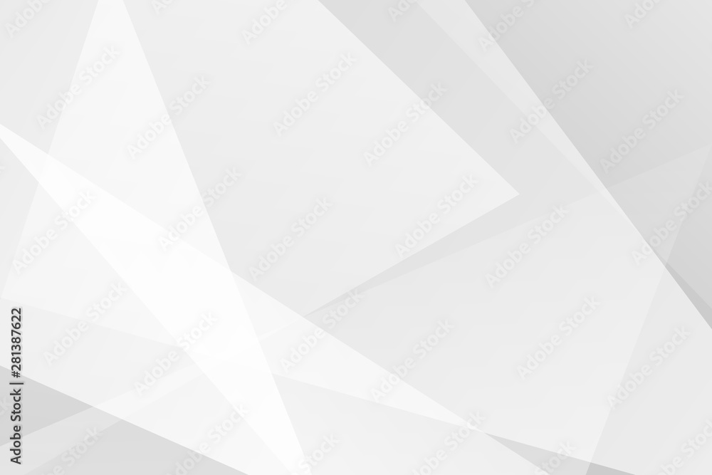 Obraz premium Abstract white and grey on light silver background modern design. Vector illustration EPS 10.