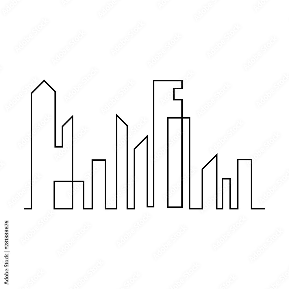 Modern City skyline Modern City skyline