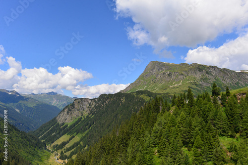 Silvretta-Gebirgsgruppe in Montafon-Vorarlberg 