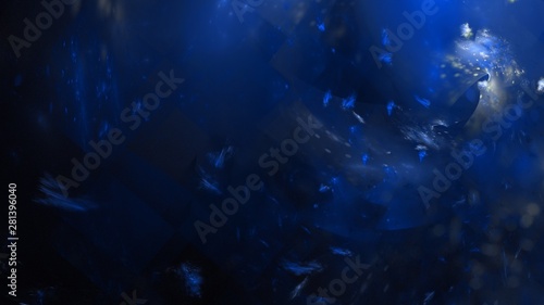 Schwarz-Blaue Hintergrundgrafik © lavillia