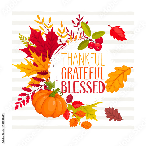 thanksgiving greeting card