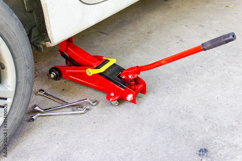 tool jack lift car for Maintenance of cars tool jack lift car for Maintenance of cars
