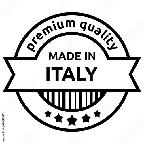 Made in Italy sign