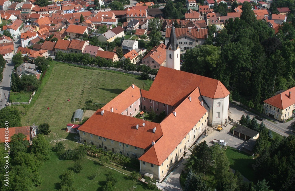 Church of the Assumption of the Virgin Mary and Franciscan Monastery in Samobor, Croatia