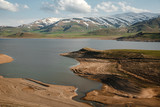 Spandaryan Reservoir in the Vorotan River. Top view