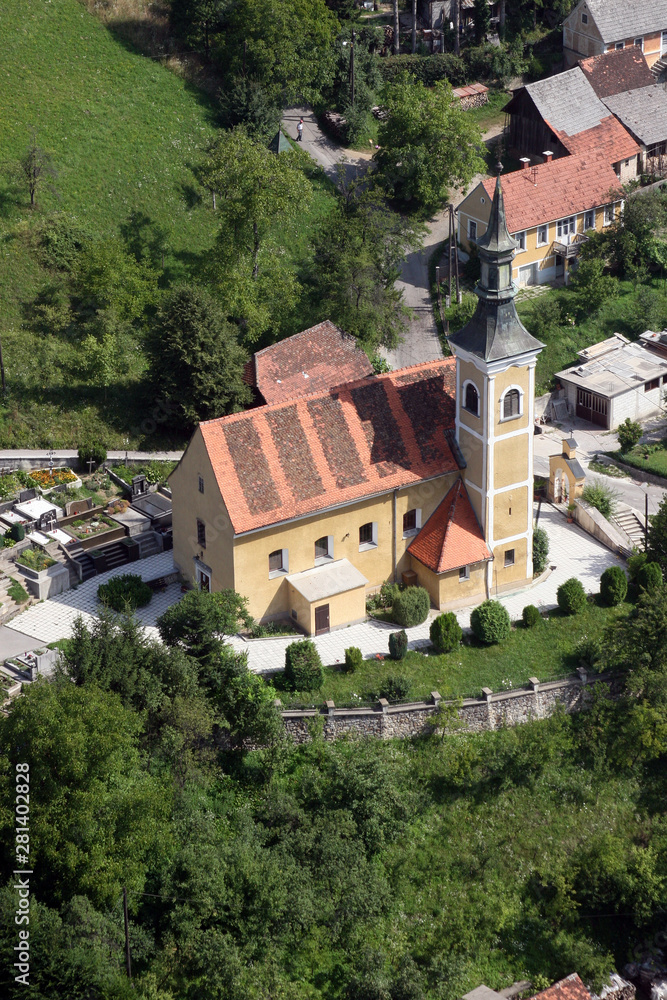 Church of Saint Barbara in Rude, Croatia