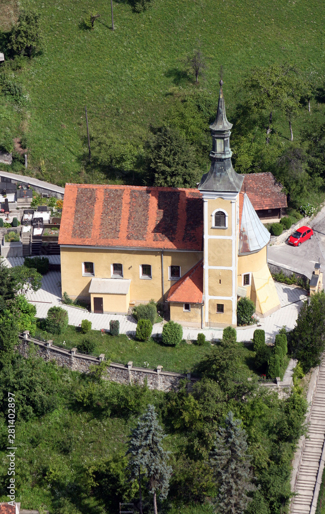 Church of Saint Barbara in Rude, Croatia