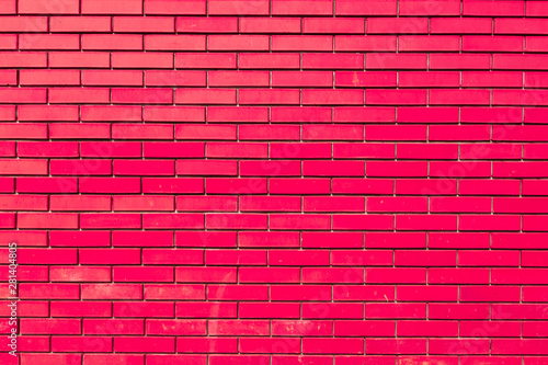 classic brickwork of red brick