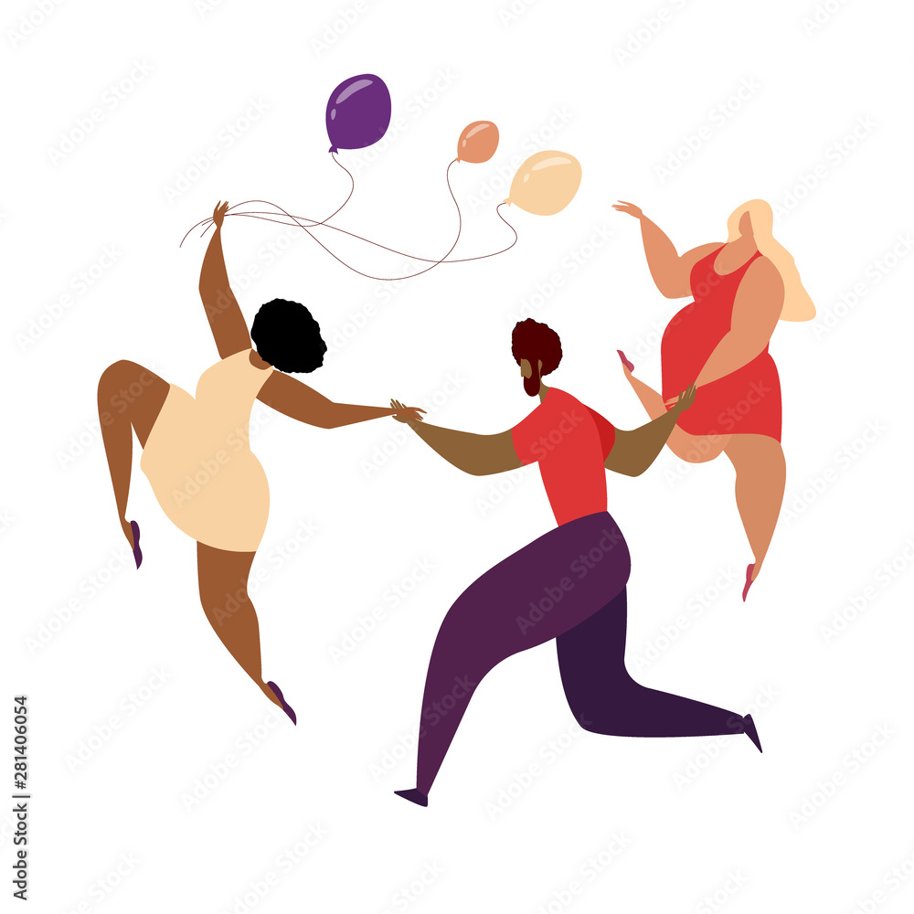 A group of different happy friends having fun. A group of different happy friends having fun.
