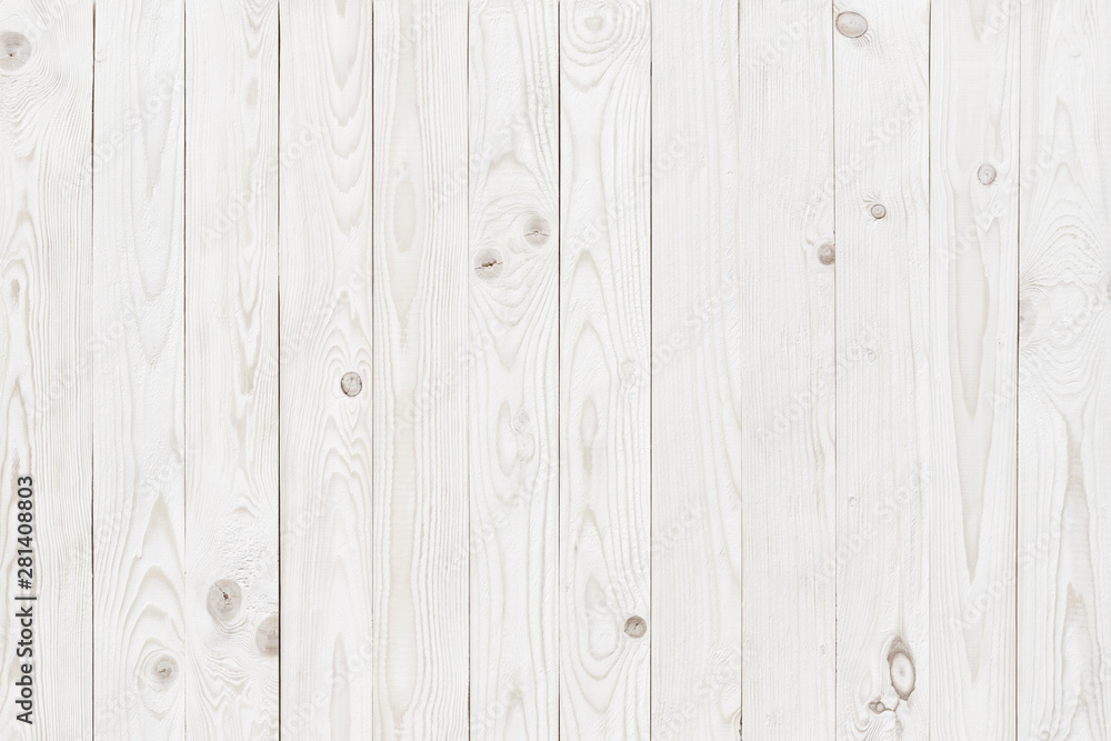 Fototapeta premium white wood texture background, natural pattern