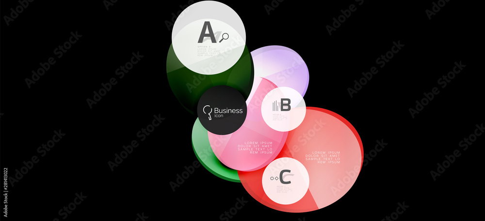 Info graphics circles background. Success icon symbol. Vector info graphic design. Creative vector element. Decoration element Info graphics circles background. Success icon symbol. Vector info graphic design. Creative vector element. Decoration element