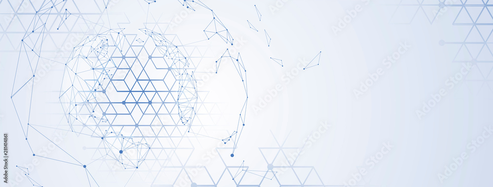 Abstract tech background. Futuristic technology interface Abstract tech background. Futuristic technology interface