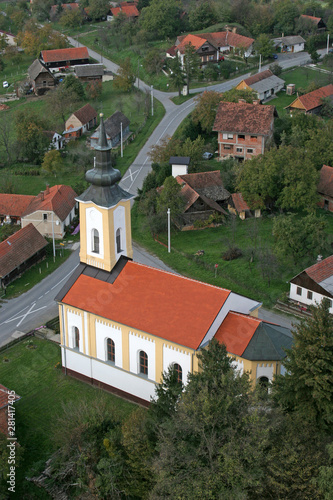 Church of the Saint Helena in Vrtlinska, Croatia photo