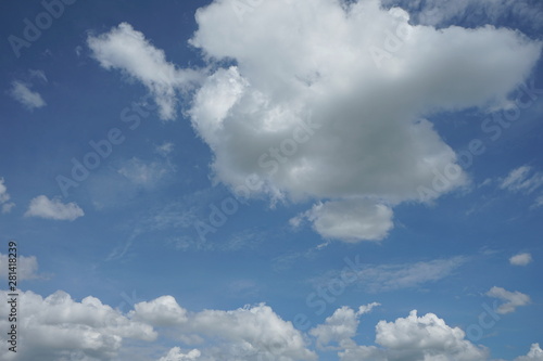 Sky during the day in thailand