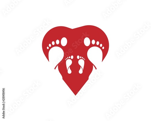foot Logo Template