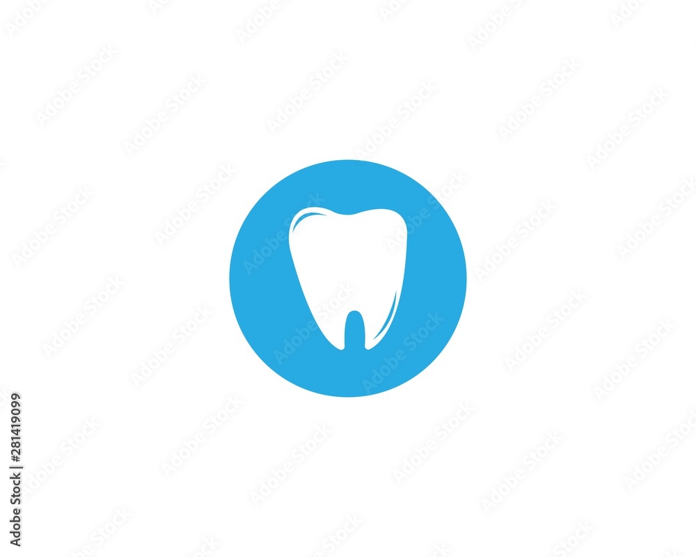 Dental logo Template vector illustration icon design Dental logo Template vector illustration icon design