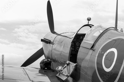 Photographie World war 2 fighter plane
