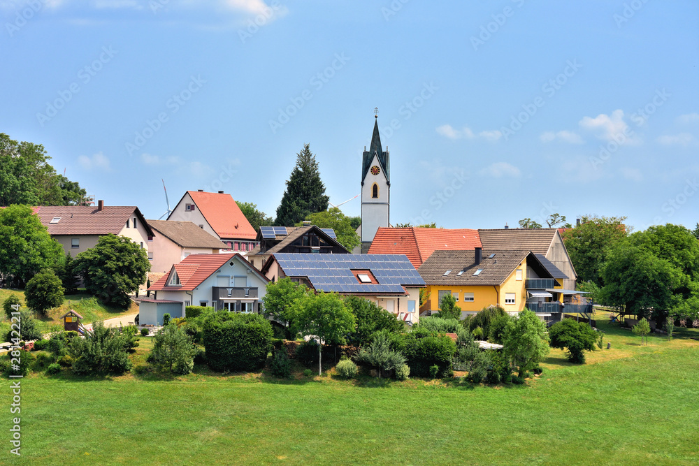 Schönes Dorf in Baden-Württemberg