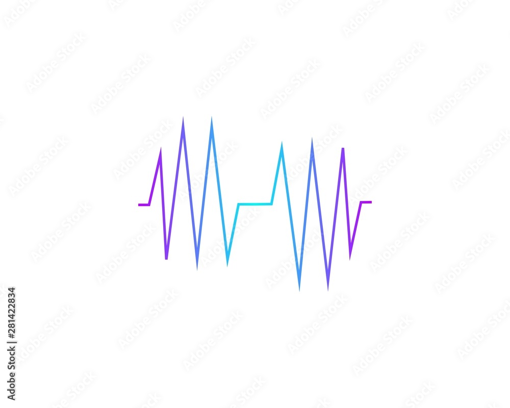 sound wave ilustration logo vector icon template sound wave ilustration logo vector icon template