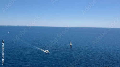 drone, aerial, photography, yatch, luxury, port, sailboat, Mallorca, Island © Sky Eye Air Solution