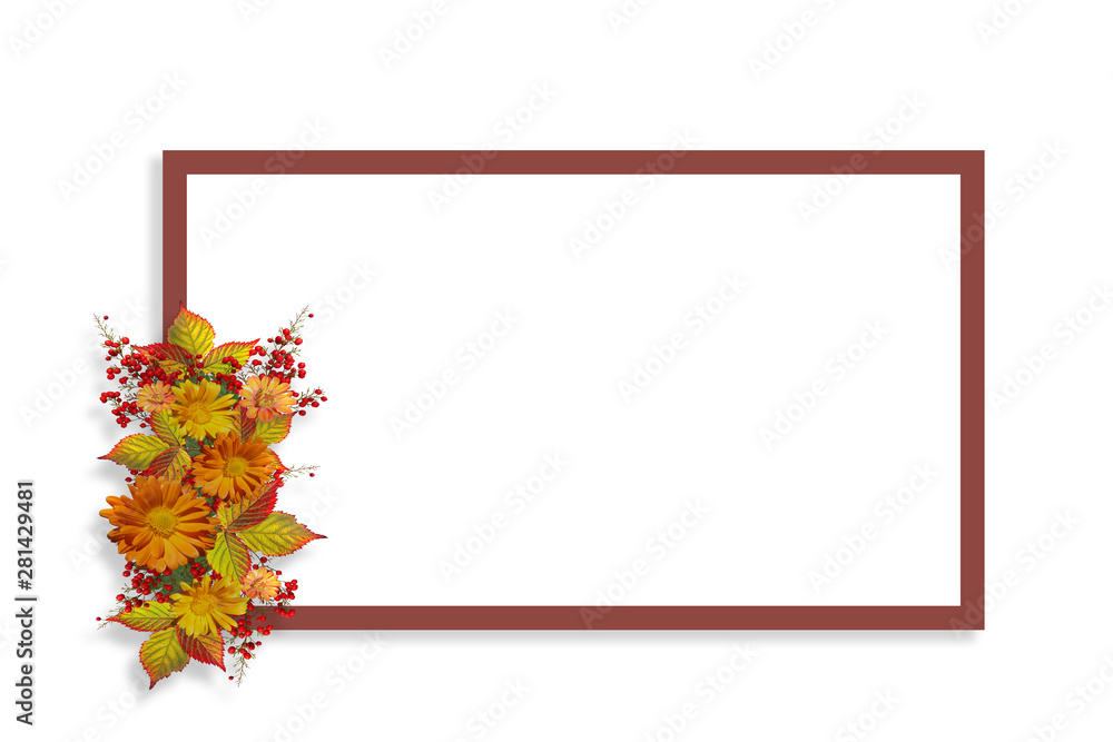 Obraz premium Herbstliches Design