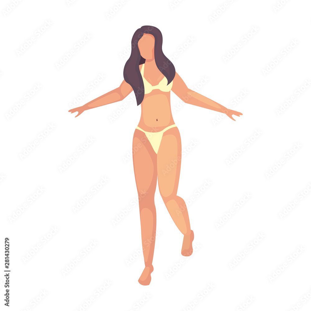 woman summer time vacations design woman summer time vacations design