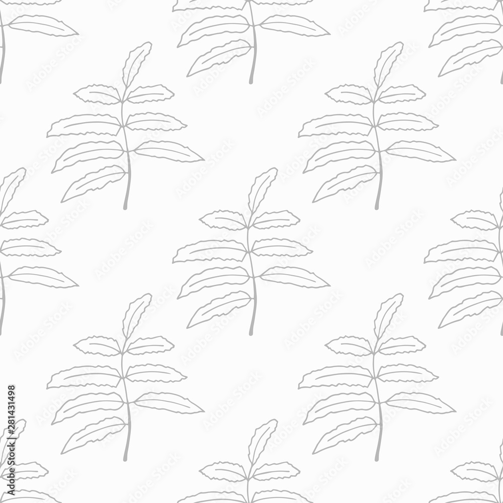abstract floral seamless pattern with leaves abstract floral seamless pattern with leaves