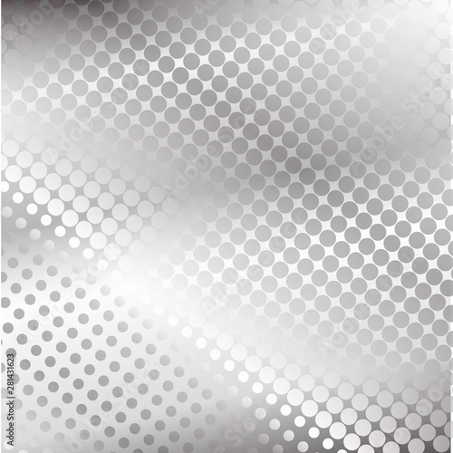 High-tech background with dots and  glow