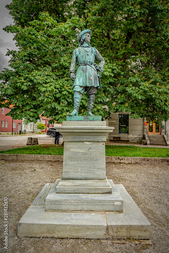 Trondheim Statue of Peter Wessel Tordenskiold photo