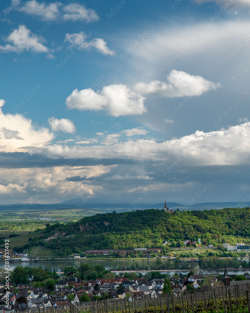 View at the Bingen am Rhein