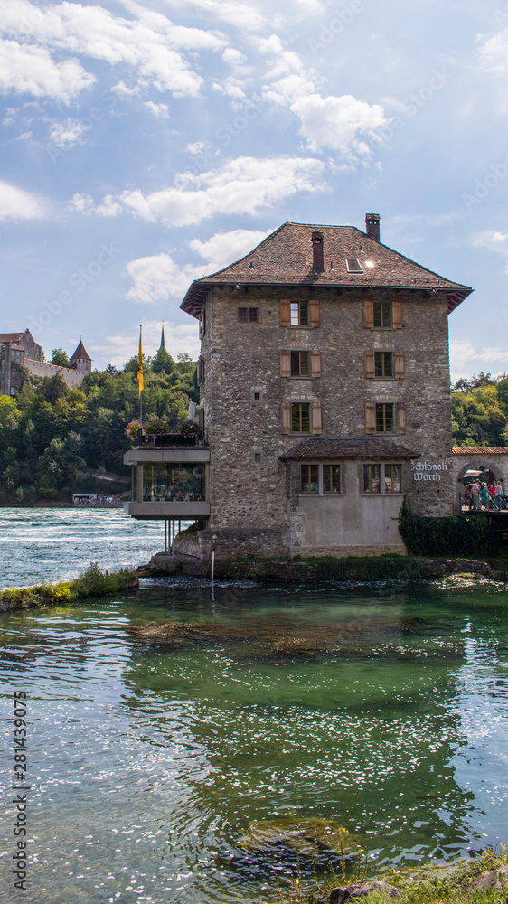Burg am Rheinfall der Schweiz
