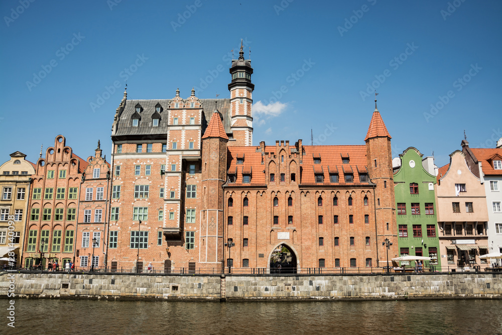 travel photo of old gdansk city, europ architecture travel photo of old gdansk city, europ architecture