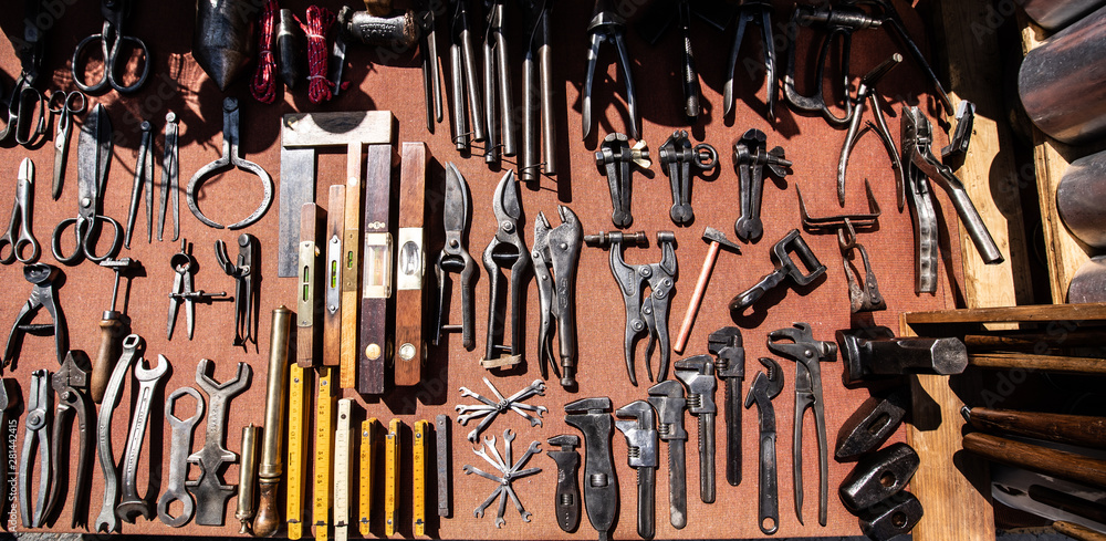Vintage joinery tools