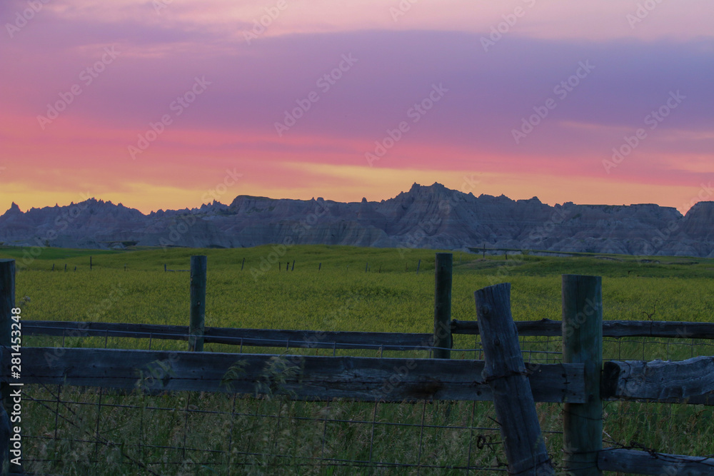 Sunset at The Badlands 3 Sunset at The Badlands 3