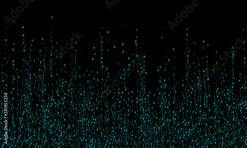 Binary code cyber monday sale background.