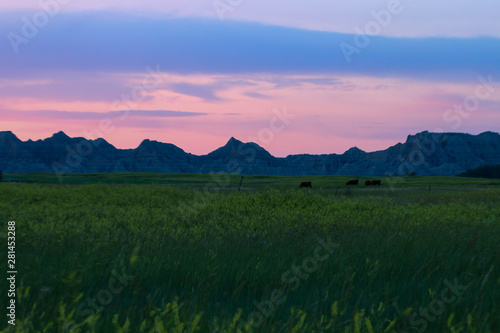 Sunset at The Badlands 2