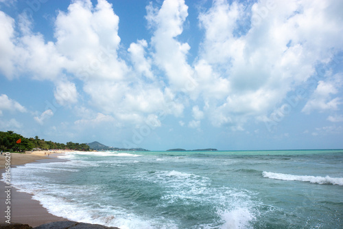 The view of the koh tao costal area photo