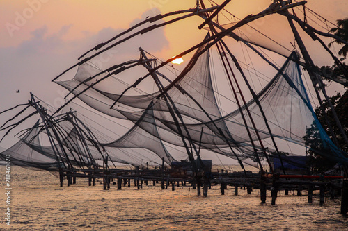 Chinese Fishing Nets, Cochin, India