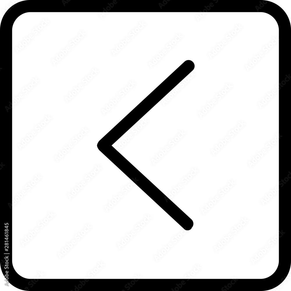 Back key navigation button on computer button Back key navigation button on computer button
