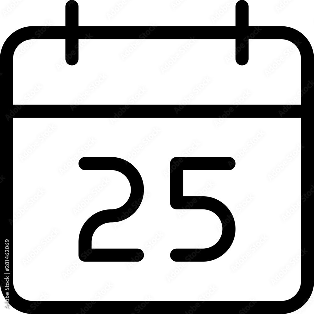 Merry Christmas 25 December Holiday calendar, xmas celebration. Merry Christmas 25 December Holiday calendar, xmas celebration.