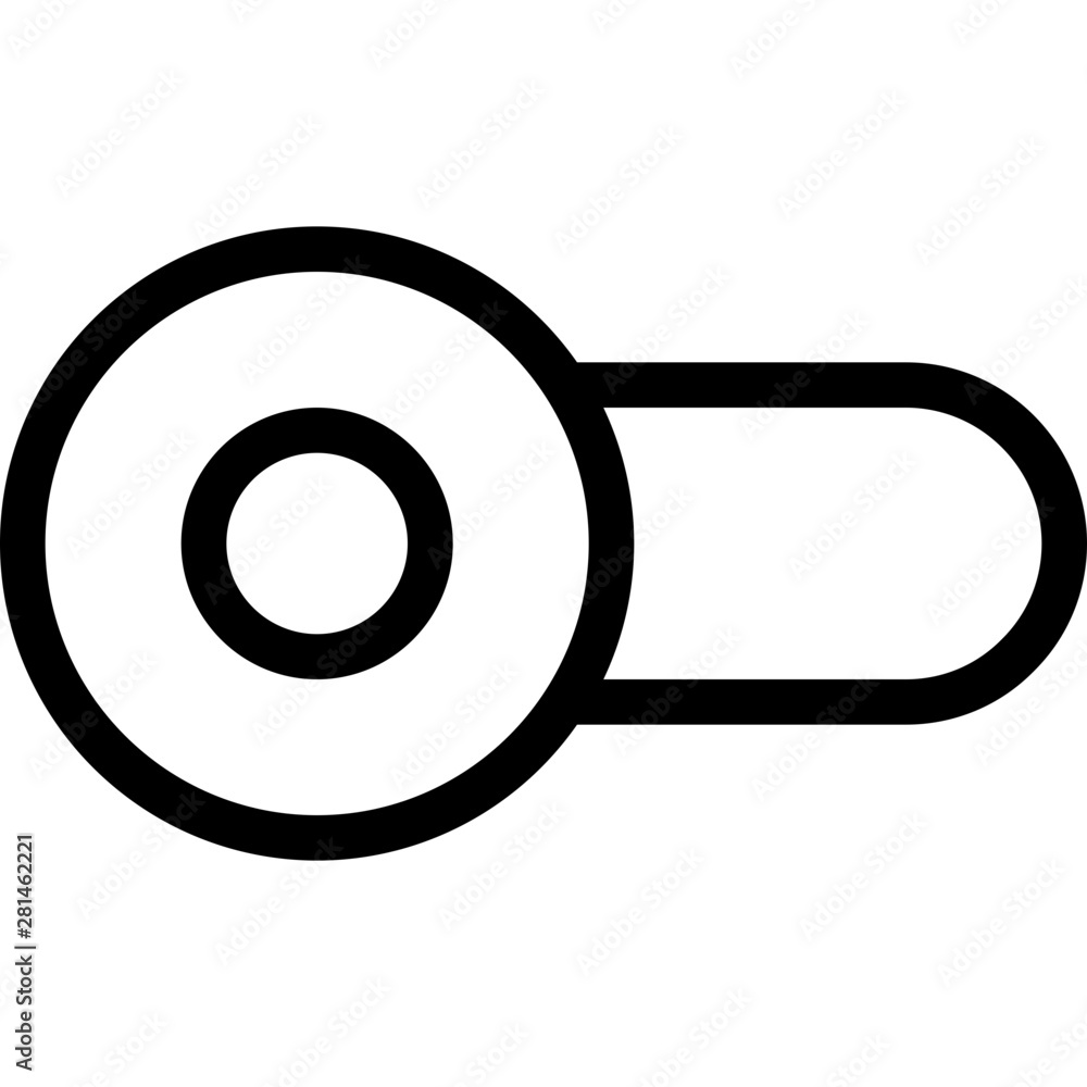 disable toggle slider isolated in white background disable toggle slider isolated in white background