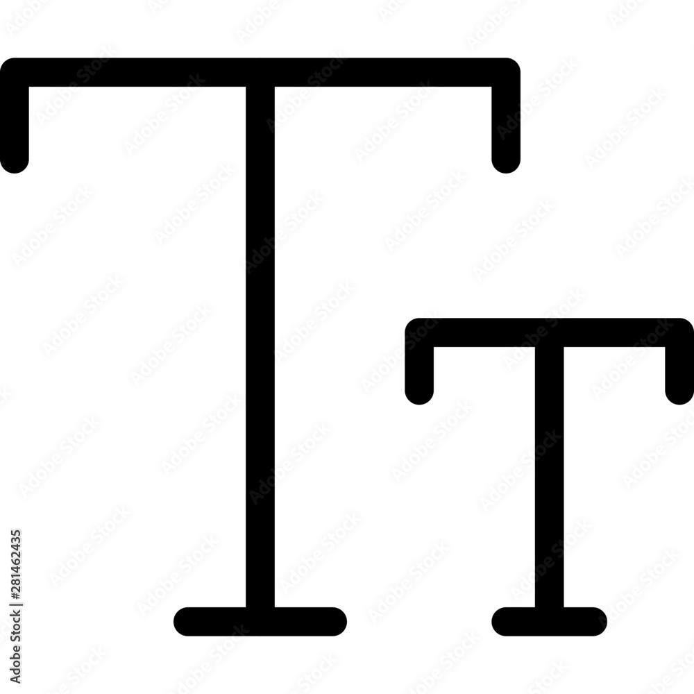 Resize font size in text document application Resize font size in text document application