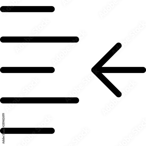 Indent right shift arrow-direction align format increase-margin paragraph