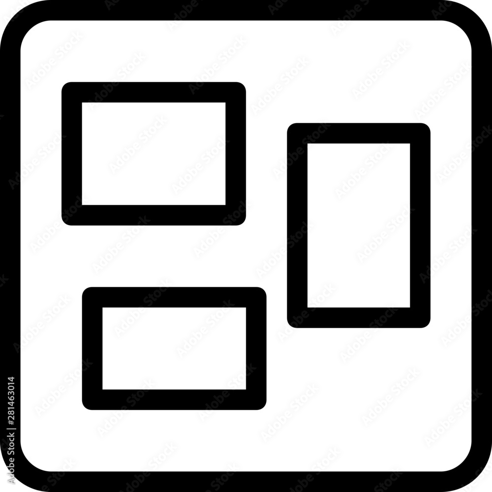Multiple applications screen control in single layout Multiple applications screen control in single layout