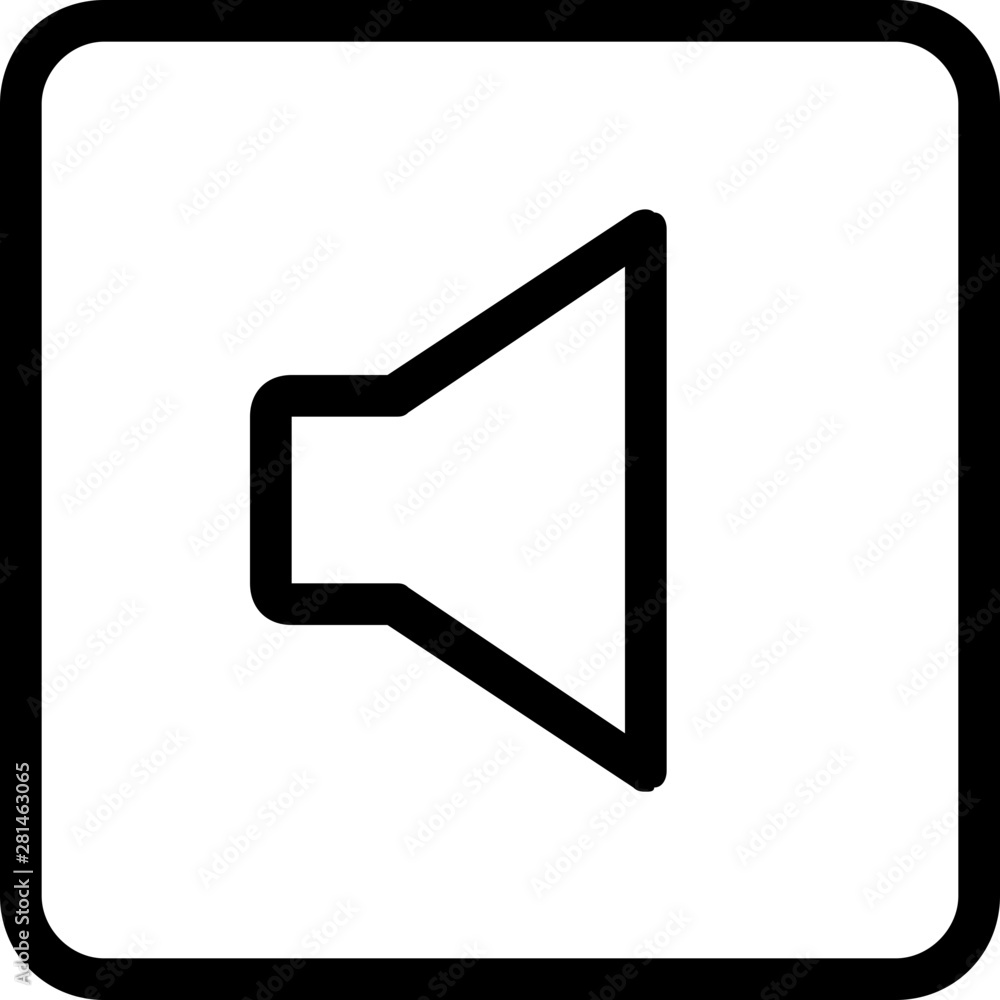 Volume mute function key on computer keyboard Volume mute function key on computer keyboard