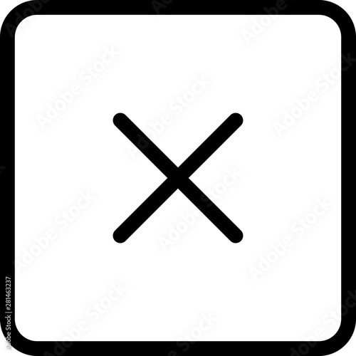 Closed web browser tab for no entry way