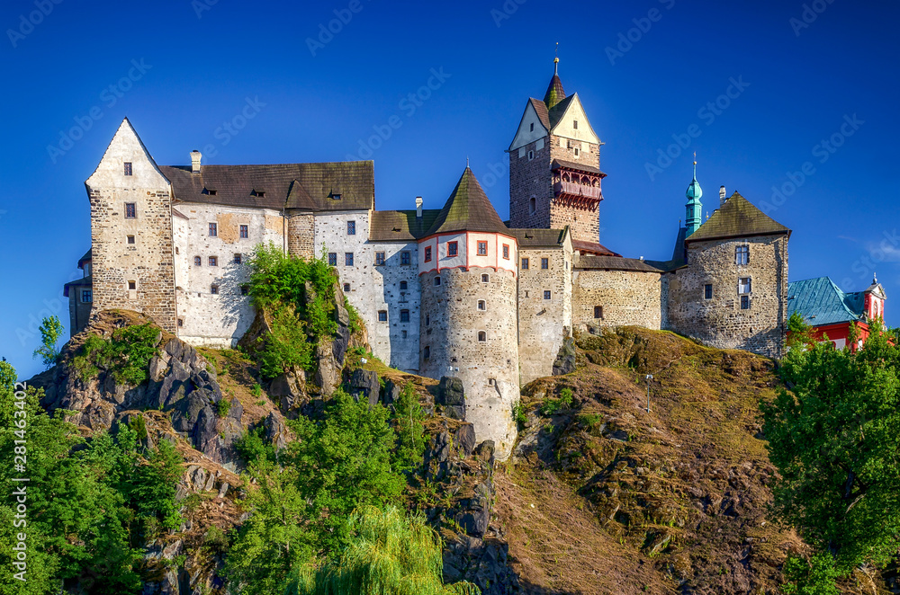 Burg Elbogen in Loket, Tschechien