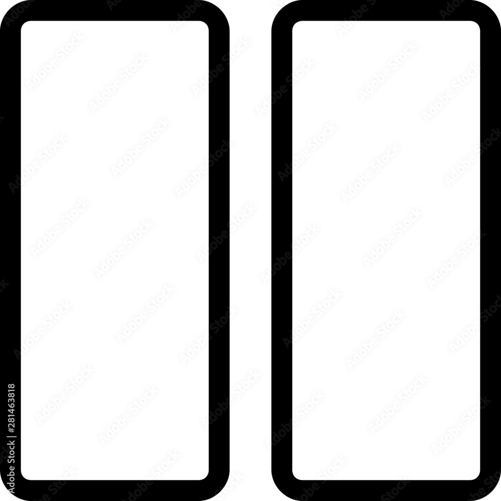 Large vertical grids box frame columns layout Large vertical grids box frame columns layout